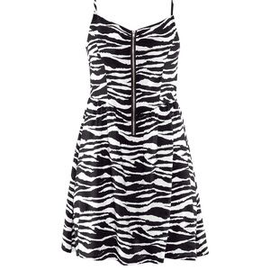 Zebra pattern light Dress | H&M